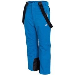 Спортивные брюки для мальчиков 4F Ski Junior HJZ20-JSPMN001A 36S, синие цена и информация | Шорты для мальчиков | kaup24.ee