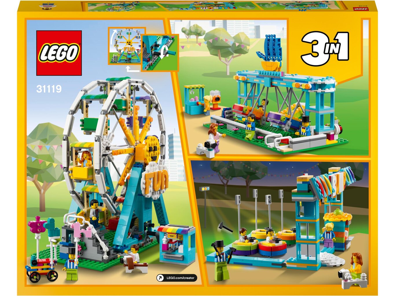 31119 LEGO® Creator Vaateratas hind ja info | Klotsid ja konstruktorid | kaup24.ee