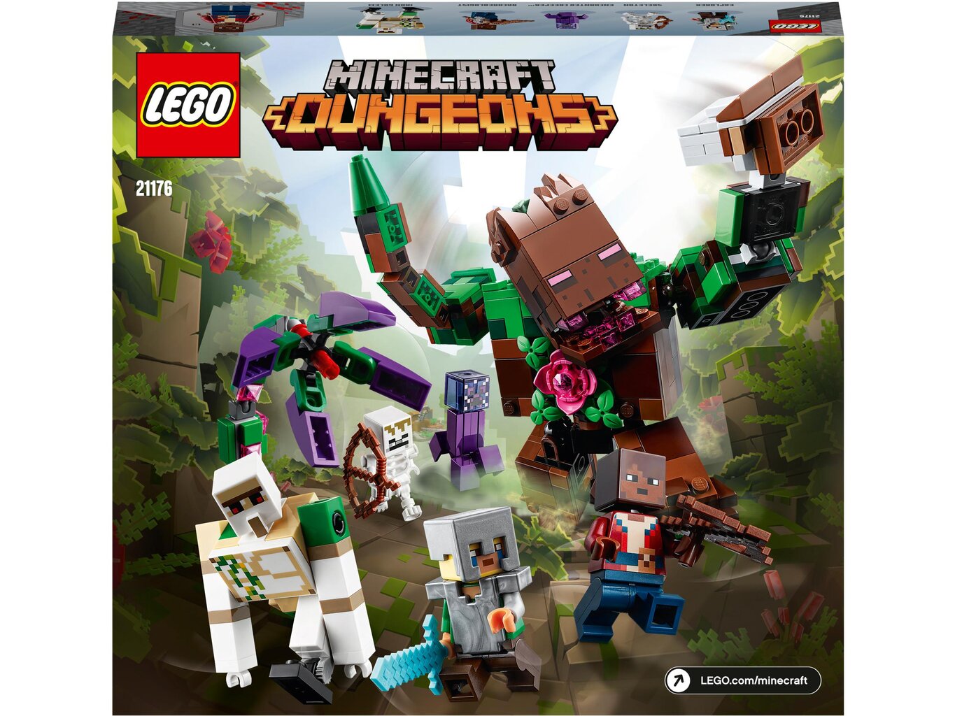 21176 LEGO® Minecraft Džunglipeletis hind ja info | Klotsid ja konstruktorid | kaup24.ee