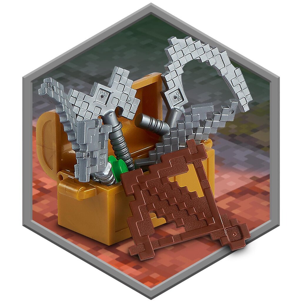 21176 LEGO® Minecraft Džunglipeletis hind ja info | Klotsid ja konstruktorid | kaup24.ee