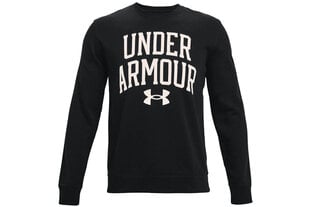 Meeste dressipluus Under Armour Rival Terry Crew 1361561-001, must hind ja info | Meeste pusad | kaup24.ee