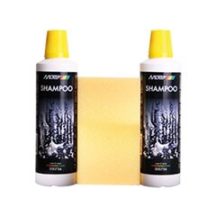MOTIP BLACK LINE šampoon pesemiseks ja läikimiseks + käsn, 2x500ml hind ja info | Autokeemia | kaup24.ee