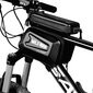 Universaalne telefonihoidik WILDMAN E6S 1L 4"- 7" jalgratta jaoks must цена и информация | Mobiiltelefonide hoidjad | kaup24.ee