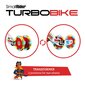 Tasakaaluratas Small Rider Turbo Bike 2in1, helendavad moodulrattad, reguleeritav kõrgus, punane цена и информация | Jooksurattad | kaup24.ee