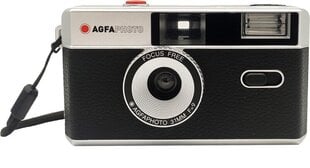 Пленочная камера Agfaphoto 35 мм, черная цена и информация | Фотоаппараты мгновенной печати | kaup24.ee