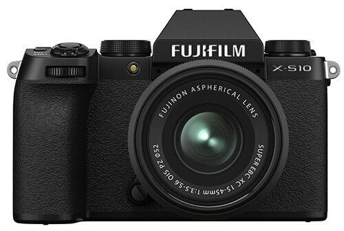 Fujifilm X-S10 + 15-45mm Kit, must hind ja info | Fotoaparaadid | kaup24.ee