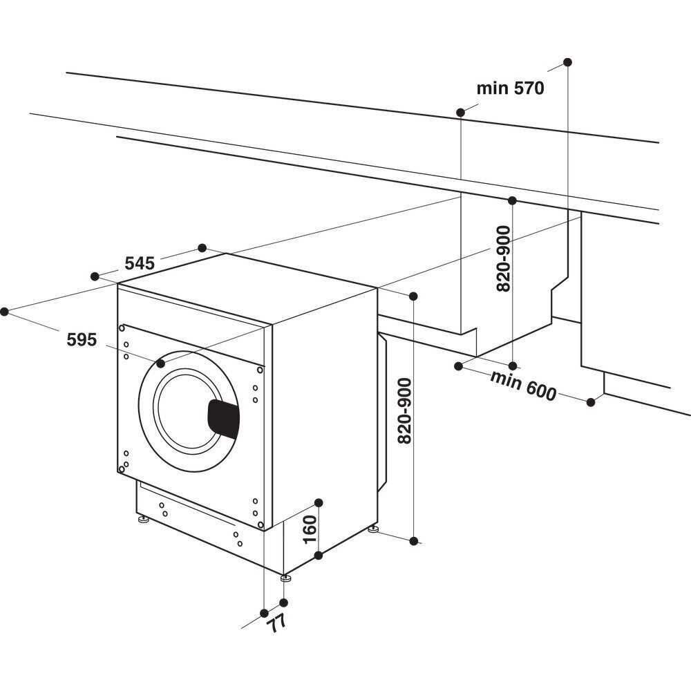 Whirlpool BIWMWG71483EEU цена и информация | Pesumasinad | kaup24.ee