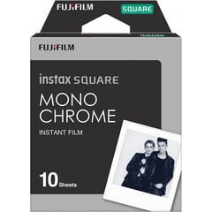 Fujifilm Instax Square 1x10 Monochrome цена и информация | Аксессуары для фотоаппаратов | kaup24.ee