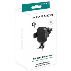 Vivanco autohoidik Butler Pro QI (61632) hind ja info | Mobiiltelefonide hoidjad | kaup24.ee