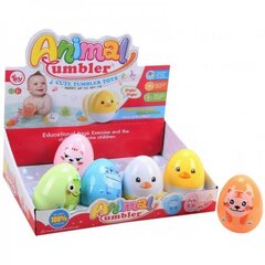 Ванька-Встанька формы яйца с лицом животного 11988 цена и информация | Игрушки для малышей | kaup24.ee