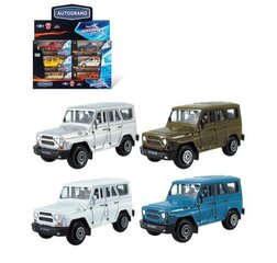 Mudelauto UAZ 1/60 цена и информация | Игрушки для мальчиков | kaup24.ee