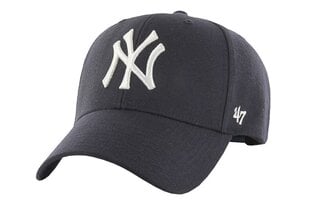 Мужская шапка 47 Brand New York Yankees MVP CapB-MVPSP17WBP-NY, синяя цена и информация | Мужские шарфы, шапки, перчатки | kaup24.ee