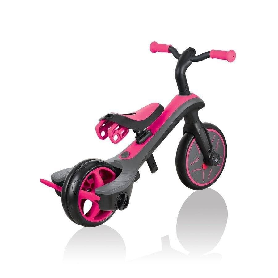 Kolmerattaline Globber Trike Explorer 4in1, roosa, 632-110 цена и информация | Kolmerattalised jalgrattad | kaup24.ee