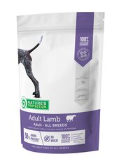 Сухой корм для собак Nature's Protection Adult Lamb All Breed Dog, 500 г цена и информация |  Сухой корм для собак | kaup24.ee