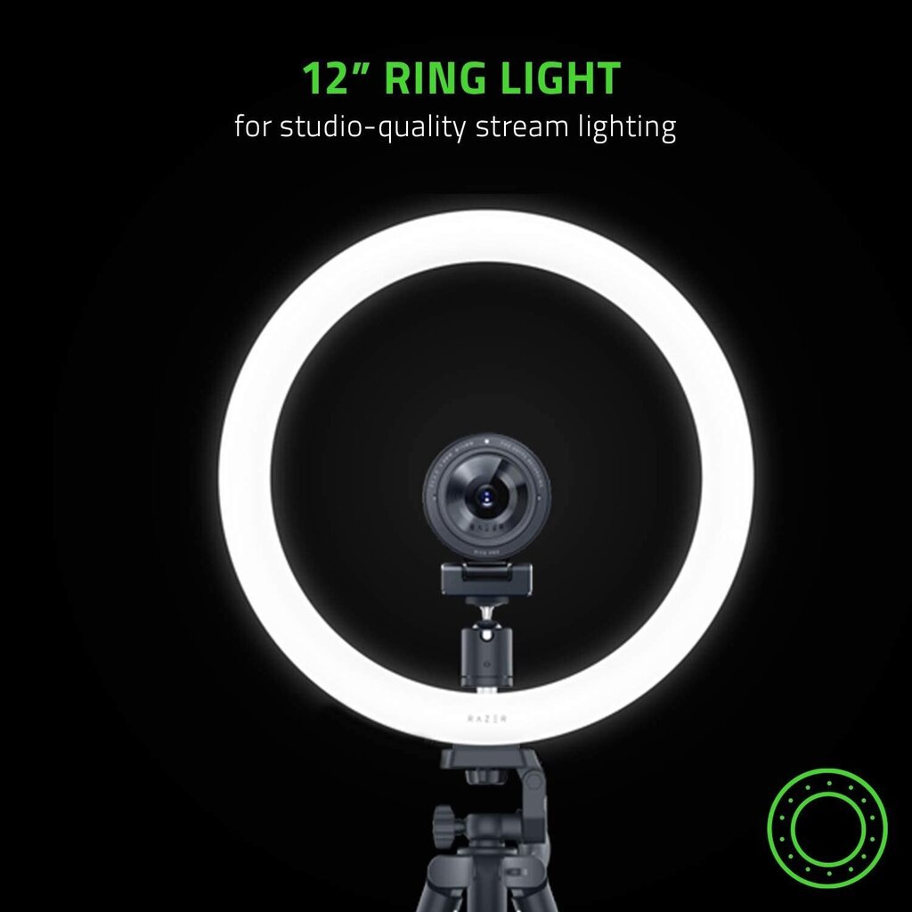 Razer videovalgusti Ring Light 12" USB LED hind ja info | Fotovalgustuse seadmed | kaup24.ee