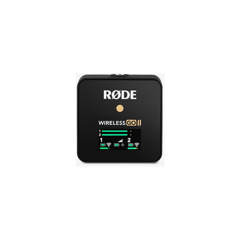 Rode mikrofon Wireless Go II, must цена и информация | Mikrofonid | kaup24.ee