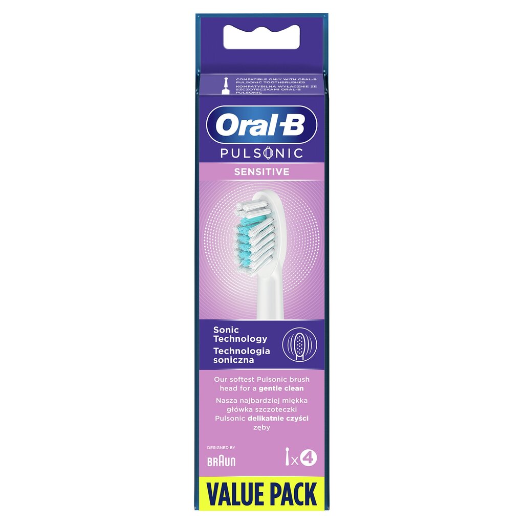 Oral-B Pulsonic Sensitive SR32-4 hind ja info | Elektriliste hambaharjade otsikud | kaup24.ee