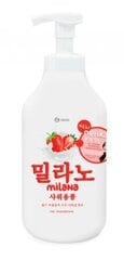 Milana duššivaht maasikaekstrakti ja piimavalkudega (pudel 750 ml) hind ja info | Dušigeelid, õlid | kaup24.ee