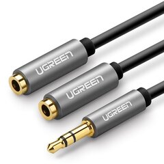 Kaabel Ugreen 3.5mm, 20cm UGR162 hind ja info | Kaablid ja juhtmed | kaup24.ee