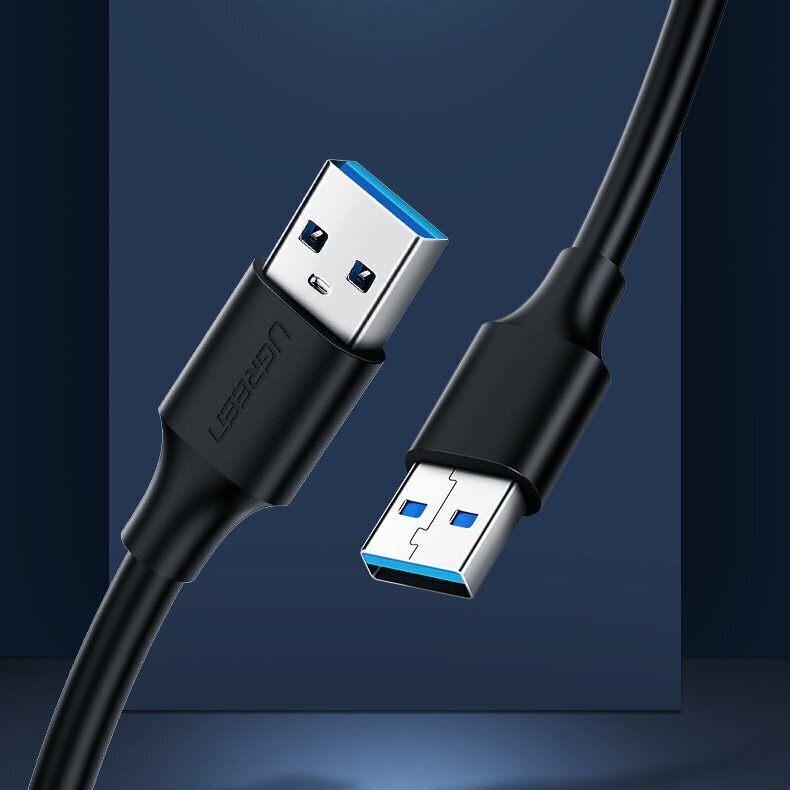Kabelis Ugreen USB 2.0 (male) - USB 2.0 (male) 0,25 m 79204 hind ja info | Kaablid ja juhtmed | kaup24.ee