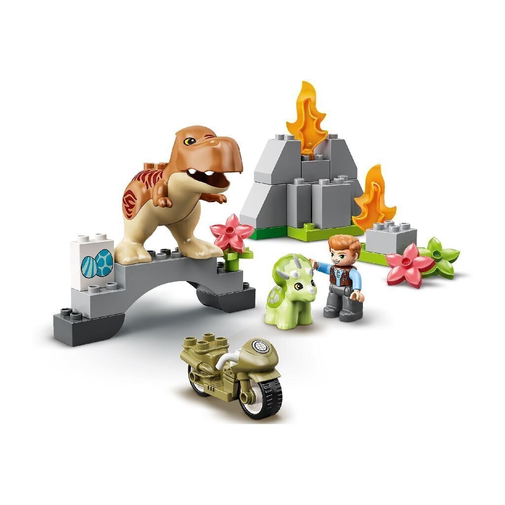 10939 LEGO® DUPLO Dinosauruse põgenemine hind ja info | Klotsid ja konstruktorid | kaup24.ee