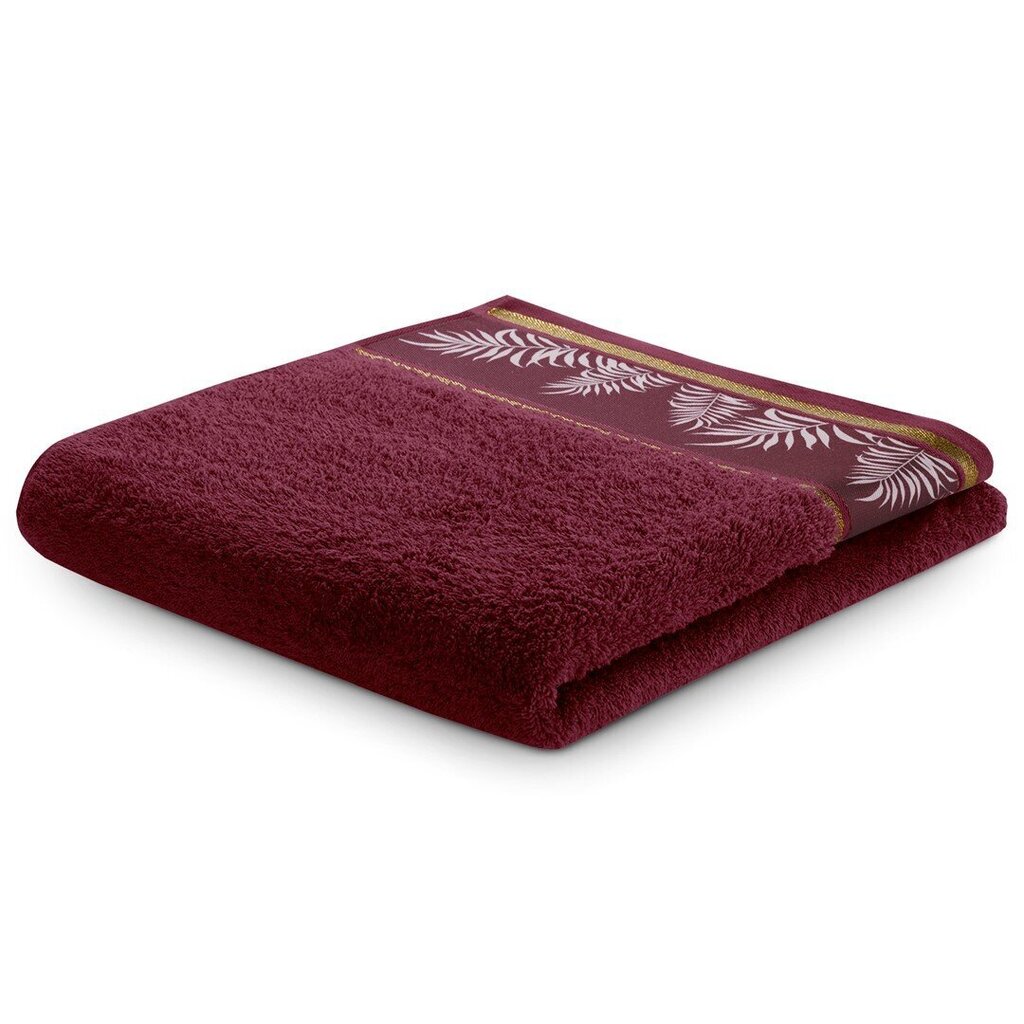 AmeliaHome rätikute komplekt, 6 tk, must/punane hind ja info | Rätikud, saunalinad | kaup24.ee
