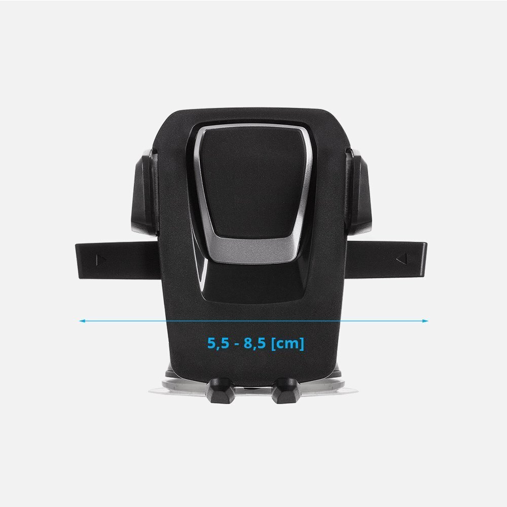 Auto telefonihoidik Car Mount Dashboard Or Windshield, must hind ja info | Mobiiltelefonide hoidjad | kaup24.ee