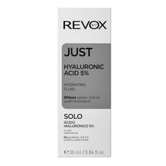 Seerum näole Revuele Revox Just Hyaluronic Acid, 30 ml цена и информация | Сыворотки для лица, масла | kaup24.ee