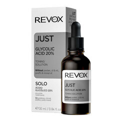 Näoseerum Revuele Revox Just Glycolic Acid, 30 ml цена и информация | Сыворотки для лица, масла | kaup24.ee