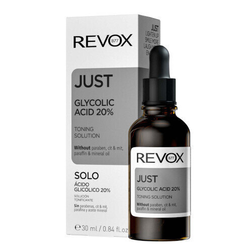 Näoseerum Revuele Revox Just Glycolic Acid, 30 ml hind ja info | Näoõlid, seerumid | kaup24.ee