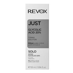 Näoseerum Revuele Revox Just Glycolic Acid, 30 ml цена и информация | Сыворотки для лица, масла | kaup24.ee