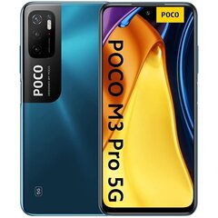 POCO M3 Pro 5G, 64GB, Dual SIM, Cool Blue цена и информация | Мобильные телефоны | kaup24.ee