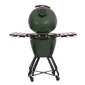 Keraamiline grill TunaBone Kamado classic M, 55 cm, roheline hind ja info | Grillid | kaup24.ee