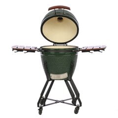 Keraamiline grill TunaBone TBG21GREEN-01, 55 cm, roheline цена и информация | Грили | kaup24.ee
