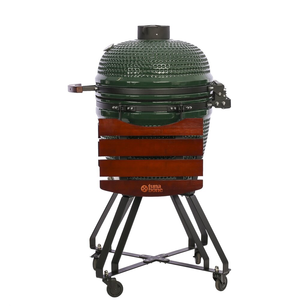 Keraamiline grill TunaBone Kamado classic M, 55 cm, roheline hind ja info | Grillid | kaup24.ee