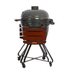 Keraamiline grill TunaBone Kamado classic L, 59,5 cm, hall hind ja info | Grillid | kaup24.ee