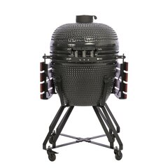 Keraamiline grill TunaBone Kamado classic L, 59,5 cm, hall hind ja info | Grillid | kaup24.ee