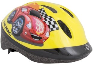 Jalgrattakiiver HQBC FUNQ RedCar yellow 48-54 Q090365S цена и информация | Шлемы | kaup24.ee