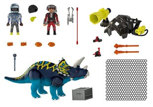 70627 PLAYMOBIL® Dino Rise, Triceratops: Battle for the Legendary Stones цена и информация | Конструкторы и кубики | kaup24.ee