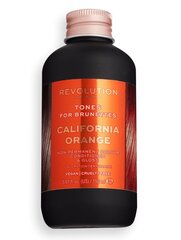 Poolpüsiv juuksevärv brünettidele Revolution Haircare London Tones For Brunettes, 150 ml, California Orange цена и информация | Краска для волос | kaup24.ee