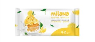 Antibakteriaalsed salvrätikud Milana Lemon magustoit (72 tk)Sidrunimagustoit hind ja info | Esmaabi | kaup24.ee
