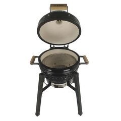 Kamado grill lisadega Zyle 39,8 cm, Starter, ZY16KSBLSET, must hind ja info | Grillid | kaup24.ee