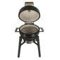 Kamado grill lisadega Zyle 39,8 cm, Starter, ZY16KSBLSET, must цена и информация | Grillid | kaup24.ee