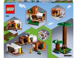 21174 LEGO® Minecraft Moodne puuonn цена и информация | Конструкторы и кубики | kaup24.ee