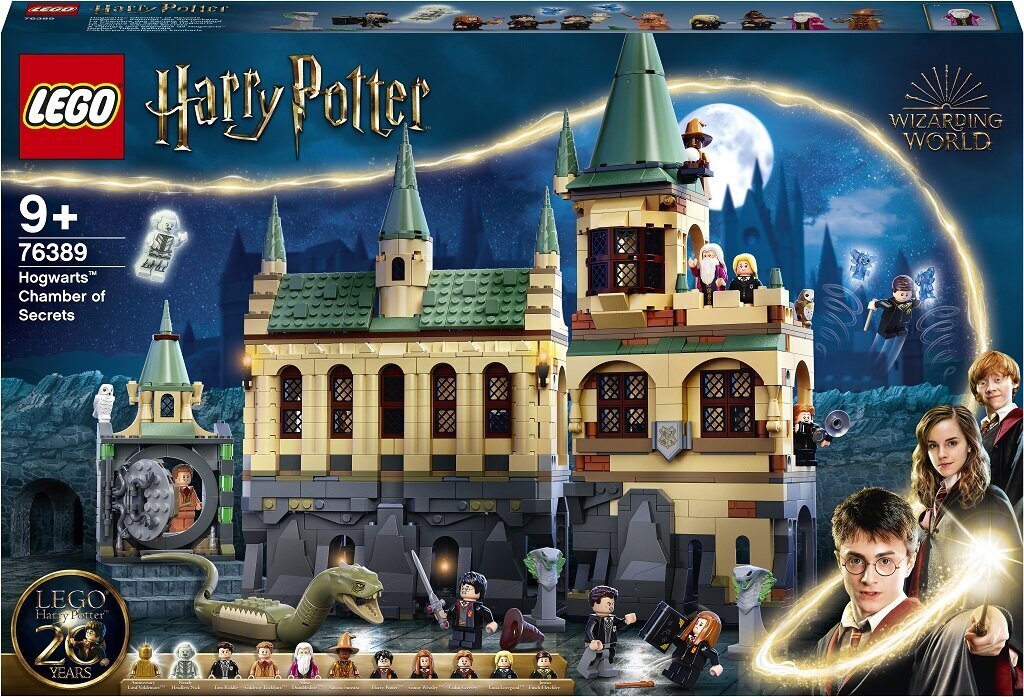 76389 LEGO® Harry Potter Sigatüüka saladuste kamber цена и информация | Klotsid ja konstruktorid | kaup24.ee