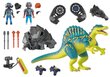 70625 PLAYMOBIL® Dino Rise, Spinosaurus: Kahekordne kaitsejõud цена и информация | Klotsid ja konstruktorid | kaup24.ee