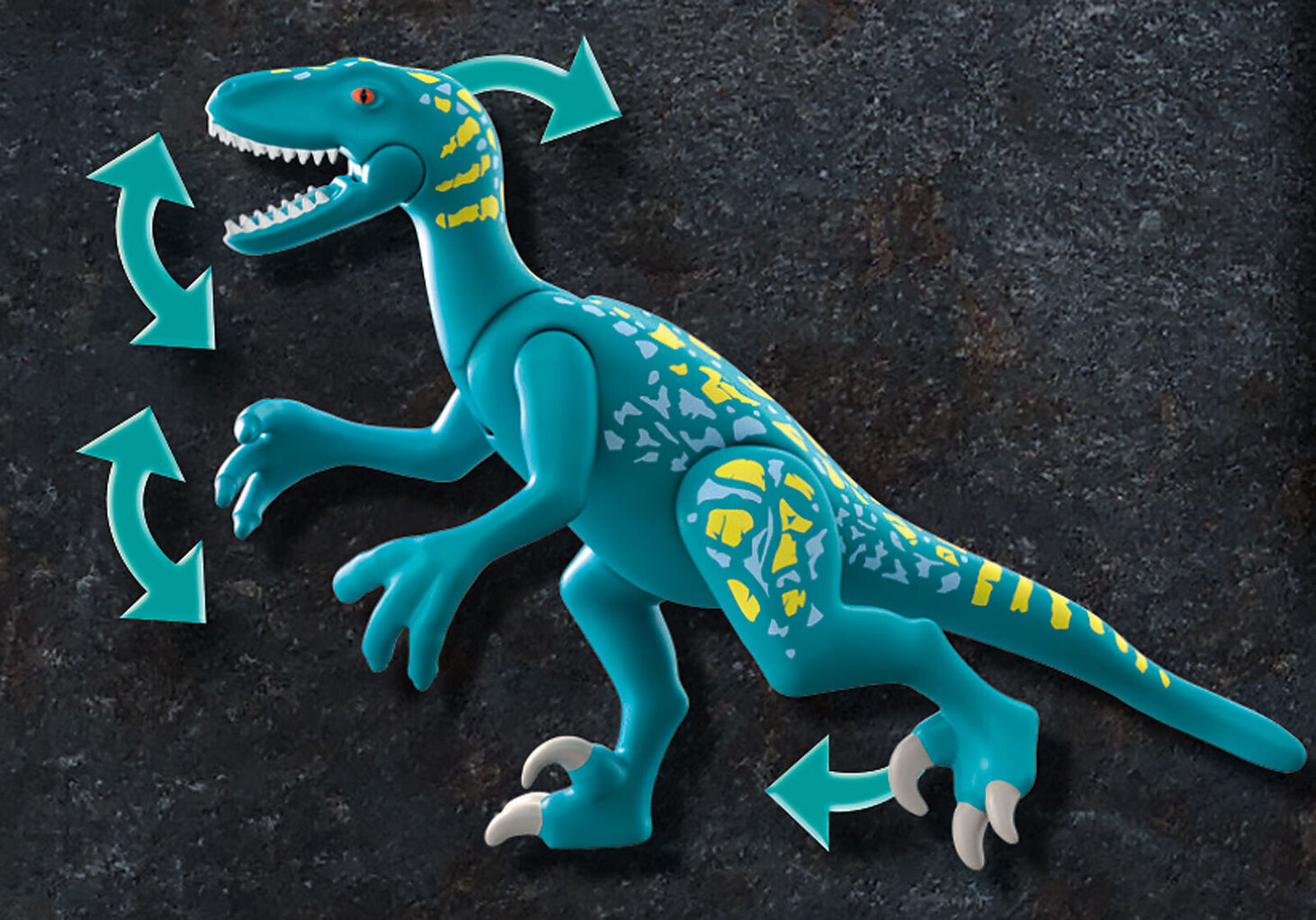 70629 PLAYMOBIL® Dino Rise, Deinonychus: Lahinguks valmis hind ja info | Klotsid ja konstruktorid | kaup24.ee