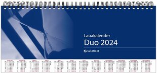 Lauakalender DUO, korraga avatud 2 nädalat, spiraalköide hind ja info | Kalendrid, märkmikud | kaup24.ee