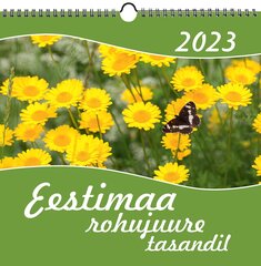 Eestimaa rohujuure tasandil, 230x240mm, aasaga spiraalköide hind ja info | Kalendrid, märkmikud | kaup24.ee