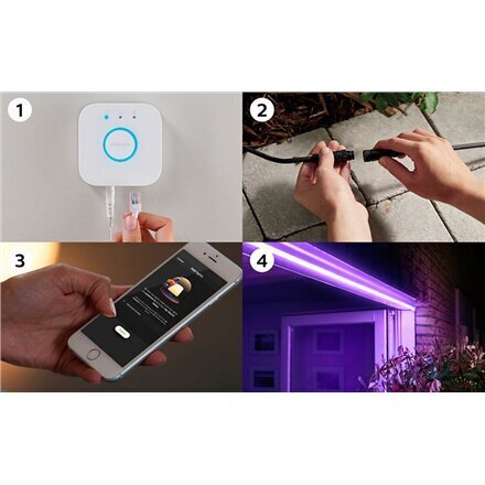 Philips Hue Outdoor Strip 2m IP67 hind ja info | LED ribad | kaup24.ee